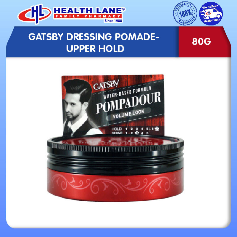 GATSBY DRESSING POMADE- UPPER HOLD (80G)